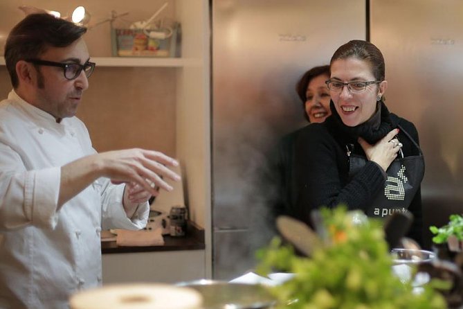 10 Tapas Cooking Class Experience in Madrid with Sangria - A real kitchen, small group, real participation (max 15)