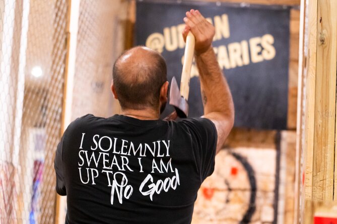 Axe Throwing 1 hour session - First Stop in Arganzuela: Finding the Session and Settling In