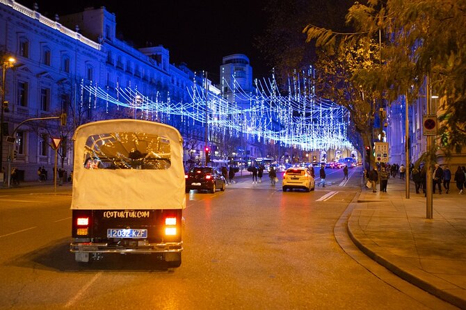 Christmas Lights Tour of Madrid in Eco Tuk Tuk Private - Should you book this Madrid Christmas Lights Eco Tuk-Tuk tour?