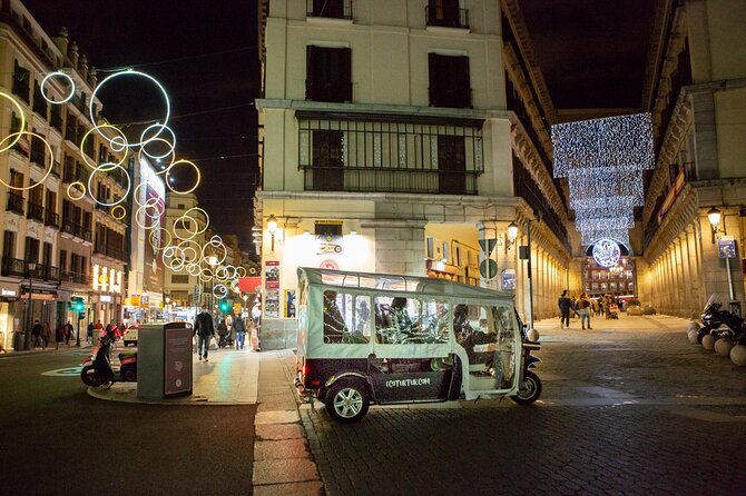Christmas Lights Tour of Madrid in Eco Tuk Tuk Private - FAQ