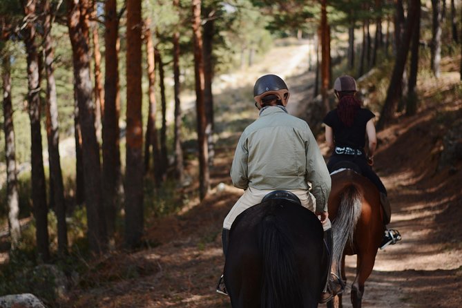 Horse Riding Madrid Natural Park - Horses, Helmets, and Real Safety on Uneven Ground