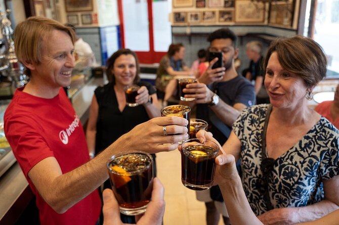Madrid by Night: Tapas Crawl, Local Drinks & Hidden Gems - Mercado de San Miguel: vermouth and cheese from Spain’s first gourmet market