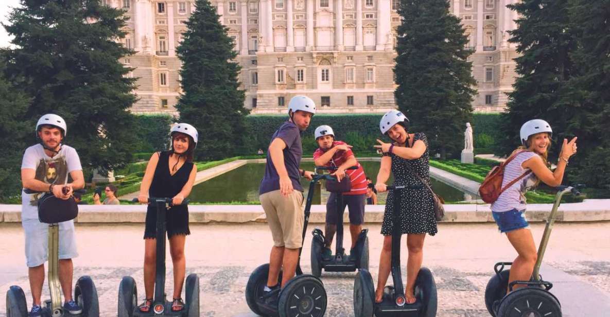 Madrid: City Center Guided Segway Tour - All Ways Madrid Meeting Point and the Segway Training Moment