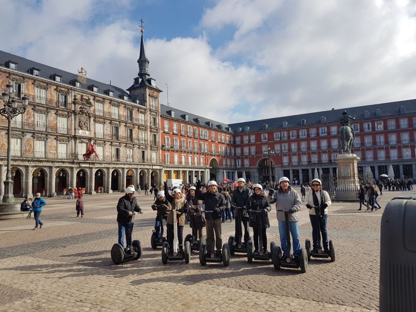 Madrid: City Center Guided Segway Tour - Royal Palace Outside: Short Stop, Strong Impact