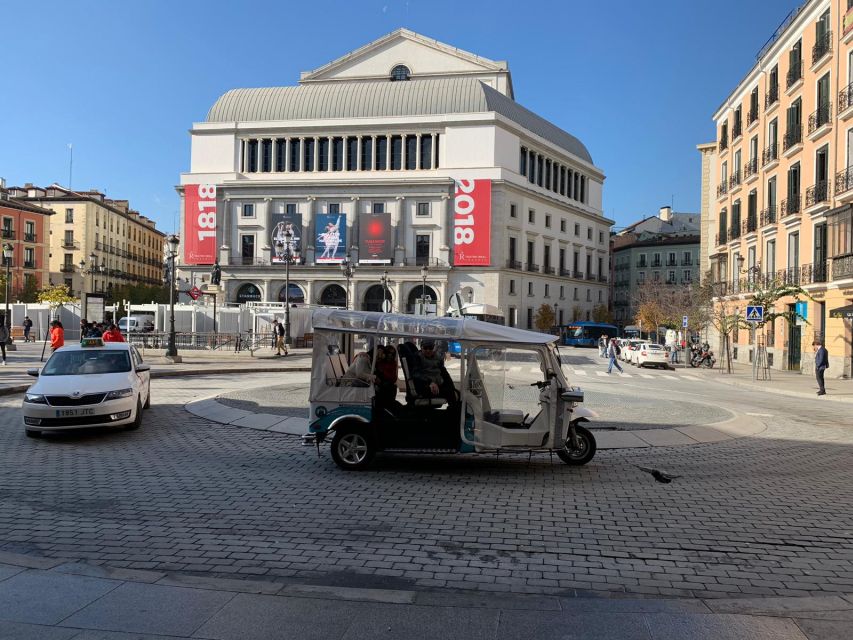 Madrid: City Highlights Tuk Tuk Tour - Retiro Park UNESCO: The Ride-By That Still Feels Like a Moment