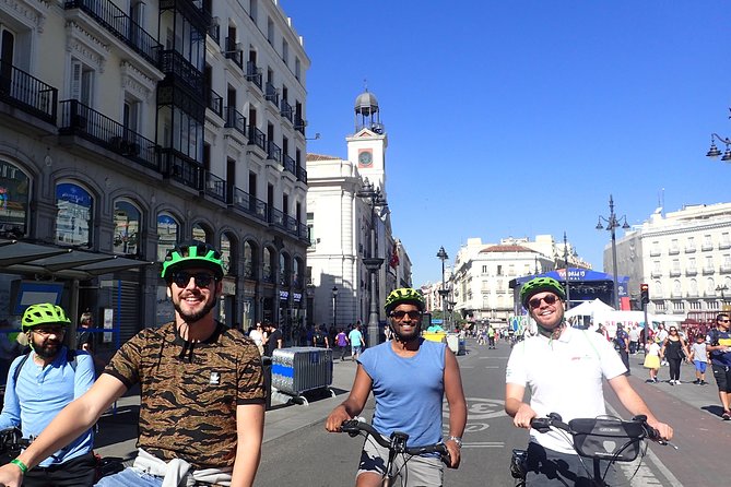 Madrid E-Bike Small Group Tour - Royal Palace exterior stop: big power, quick look, no ticket included