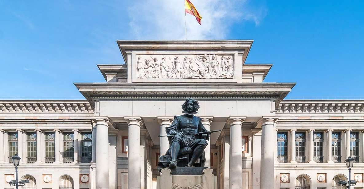 Madrid: El Prado Museum and the Royal Palace Guided Tour - Royal Palace guided time: gigantic rooms without feeling lost
