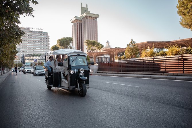 Madrid Expert Tour with Local Guide in Eco Tuk Tuk Private - Atocha Station: Madrid’s busiest hub, explained on the move