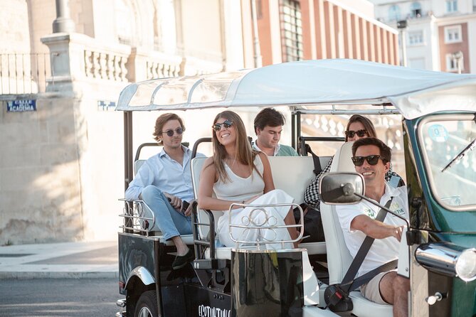 Madrid Expert Tour with Local Guide in Eco Tuk Tuk Private - Palace of the Spanish Courts: the architecture has serious details