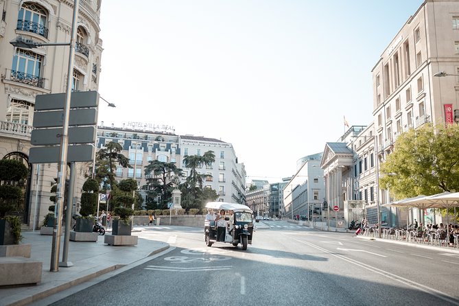 Madrid Expert Tour with Local Guide in Eco Tuk Tuk Private - Prado-adjacent art and the big painting names you’ll remember