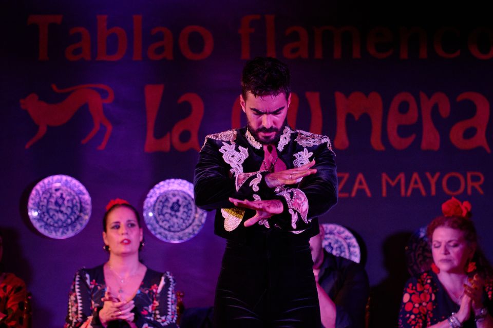 Madrid: Flamenco Show La Quimera with Drinks & Dinner Option - Walk-in timing: how to make your first minutes painless