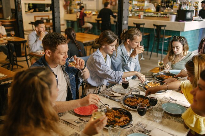 Madrid Food Walking Tour with Tapas and Vermouth - Calle de Toledo’s squid-ink sandwich and Abuelo’s sweet wine