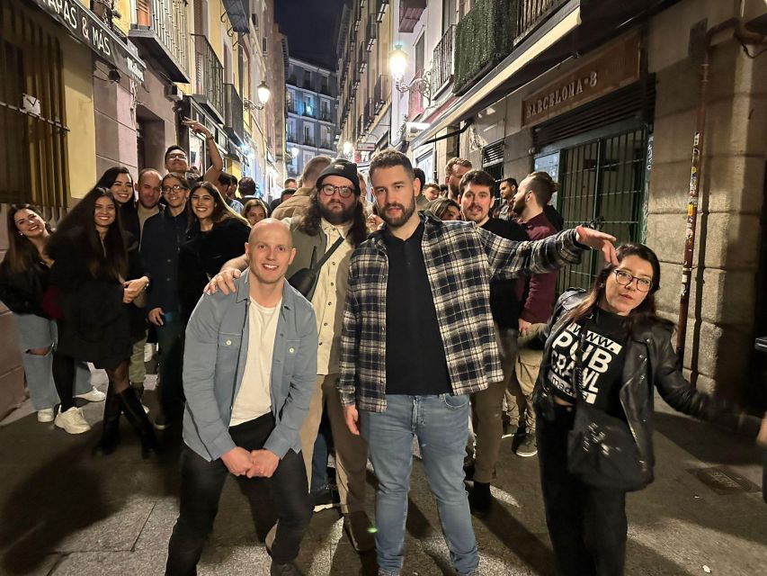 Madrid: Guided Pub Crawl Madrid Experience and Club Entry - The guide crew: how the experience becomes more than venues