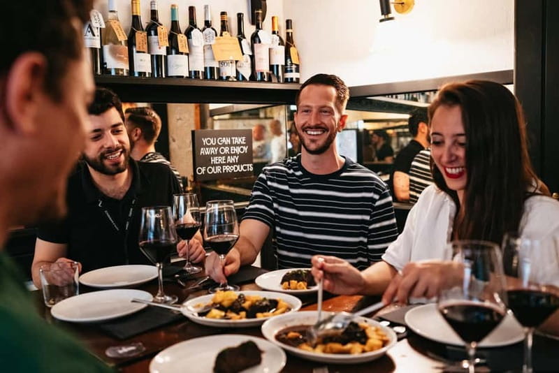 Madrid: Guided Tapas and Wine Tour with Terrace Visit - What the tapas-and-wine pacing really feels like