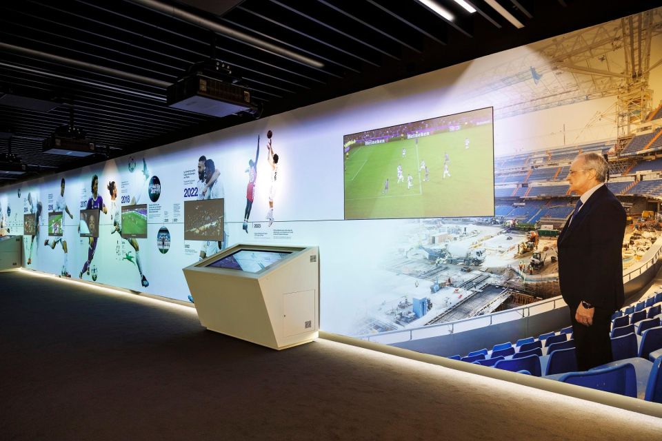 Madrid: Guided Tour of Bernabéu Stadium - Madridista card area and the Official Store stop