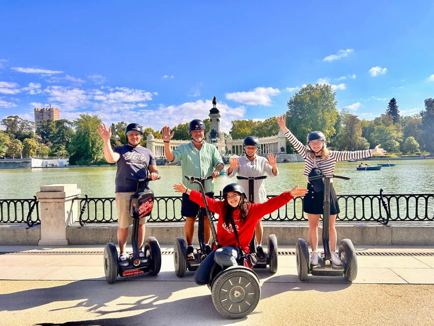 Madrid: Iconic Retiro Park Segway Tour - Meeting point at Avenida Menéndez Pelayo and the ride prep