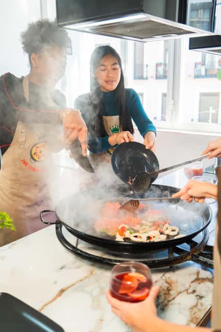 Madrid: Paella and Sangria Workshop with Tapas - Key highlights you’ll care about