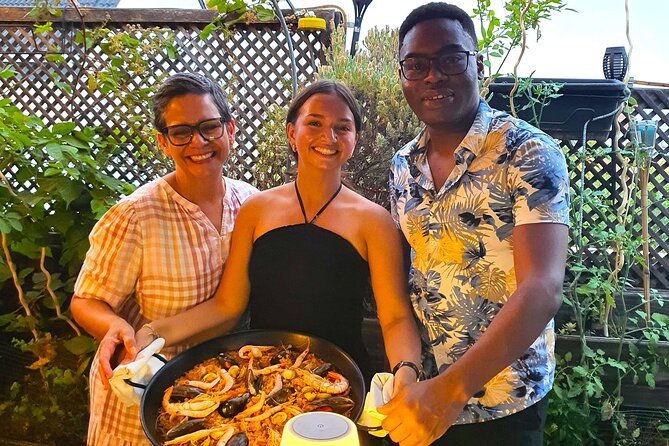Madrid: Paella & Sangria Classes- Seafood, Chicken & Vegan option - Price and value: what you’re really paying for at $87.41