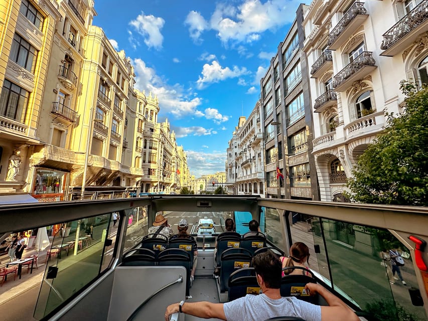Madrid: Panoramic Open-Top Bus Day or Night Tour with Guide - 2) Day vs night: the illuminated route is the smart move
