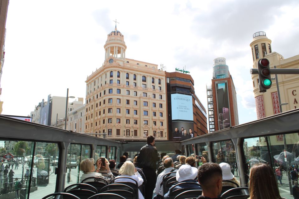Madrid: Panoramic Open-Top Bus Day or Night Tour with Guide - 7) Royal Palace area and Plaza Mayor: where the old city vibe clicks