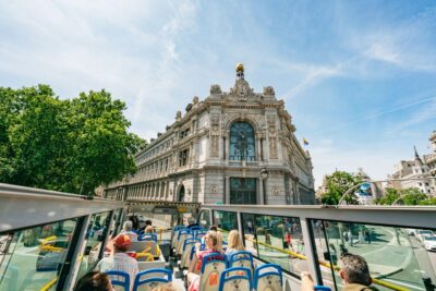Madrid: Panoramic Route City Tour - Route 1 (Blue): Historical Madrid From Prado Street Life to Temple Views