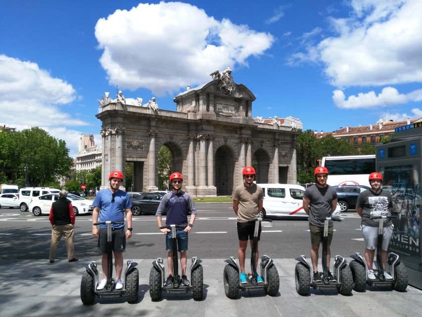 Madrid Private Segway tour. Retiro Park - Centro Historico - How the Royal Palace, Almudena, and other landmarks fit together