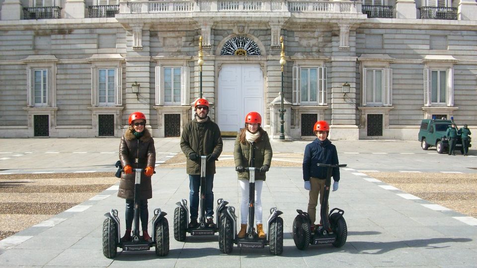 Madrid Private Segway tour. Retiro Park - Centro Historico - Pace and training: what the ride feels like in real traffic