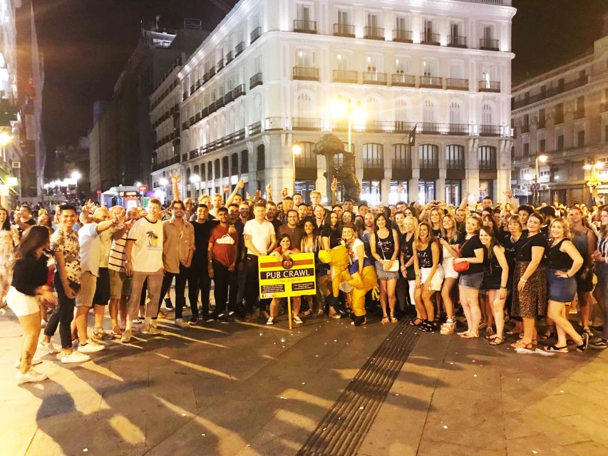 Madrid: Pub Crawl Madrid Running since 2005 Bar Exploration - The 4.5-hour plan: how Madrid’s Sol area pulls you forward