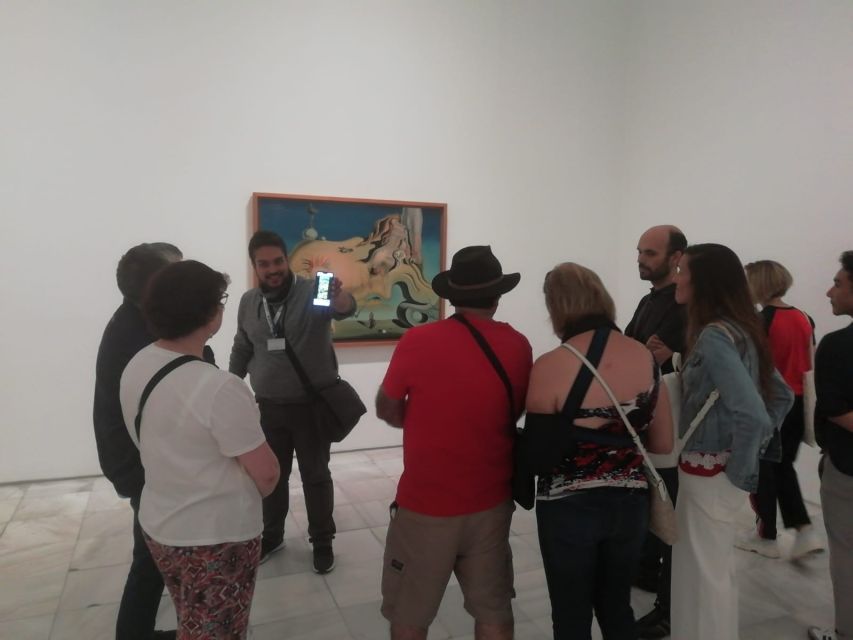 Madrid: Reina Sofía Museum Guided Tour - The route inside the museum: vaulted halls, outside views, then masterpieces