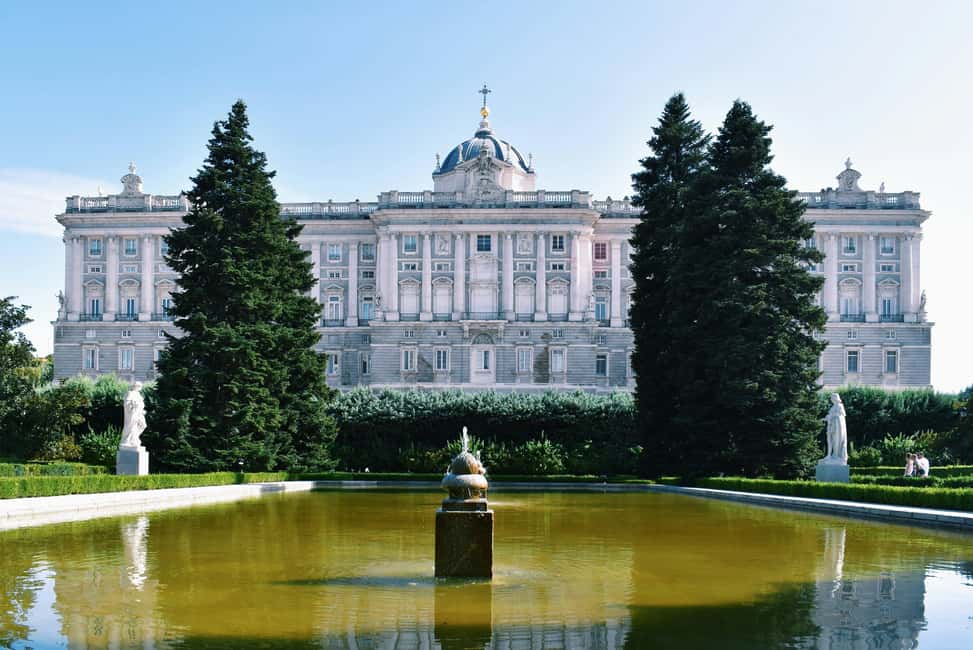 Madrid: Royal Palace Skip-the-Line Entry with Audio Guide - Getting In Fast: Plaza de España ticket pickup and skip-the-line entry