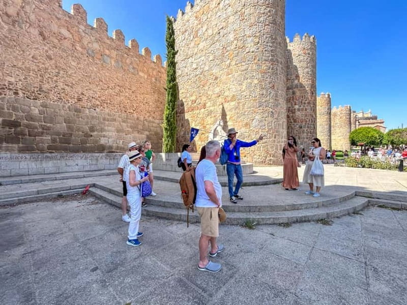 Madrid: Segovia & Ávila Full Day with Alcázar & Wall Tickets - Getting started at Plaza de Ópera and rolling toward Castile