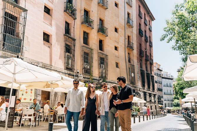 Madrid Tapas & Wine Tour with Rooftop Views and Local Guide - Calle de las Huertas for Carrilleras and Red Wine Comfort