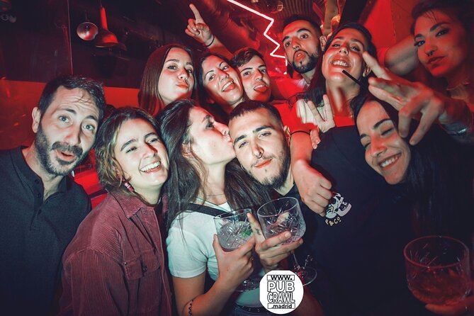 Pub Crawl Madrid by Mad Party Crew - The itinerary, hour by hour: Enbabia to Shoko Madrid