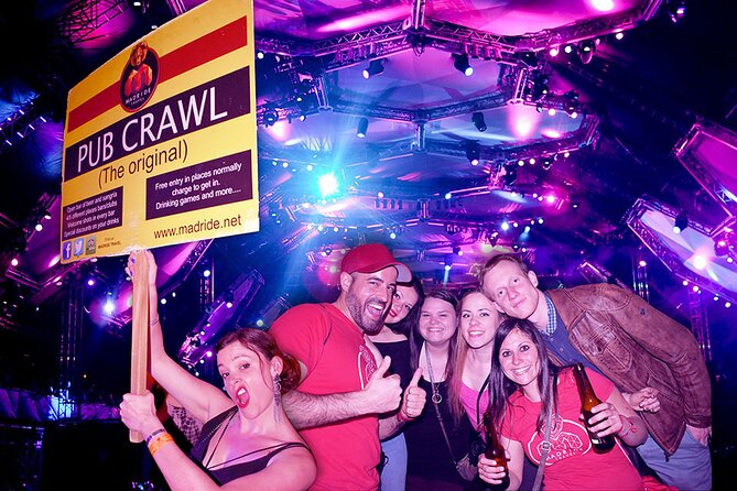 Pub Crawl Madrid-The Original since 2005-Shots-Fun-Clubs-Dance - Puerta del Sol at 10:00 pm: Why This Area Works