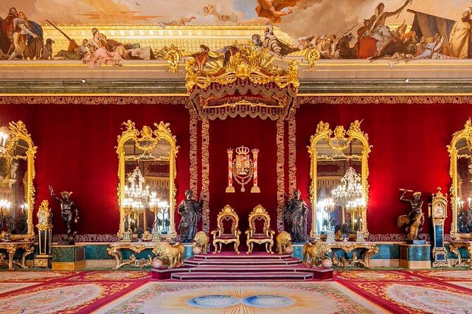 Royal Palace of Madrid Small Group Skip the Line Ticket - What to watch if you want clear audio and smooth flow