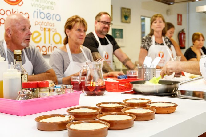 Spanish Cooking Class Paella Tapas and Sangria in Madrid - Morning class: market shopping plus paella, gazpacho, and sangria
